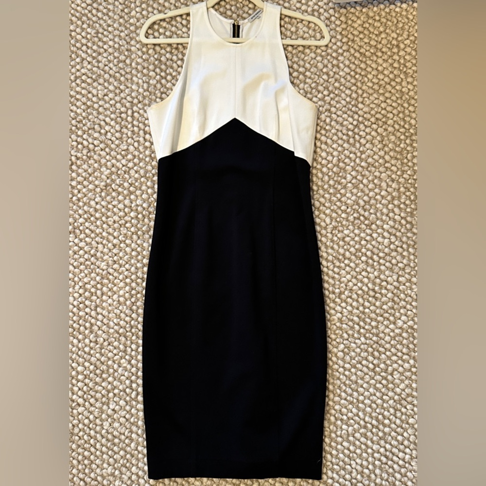 Arthur Mendonca color block midi dress